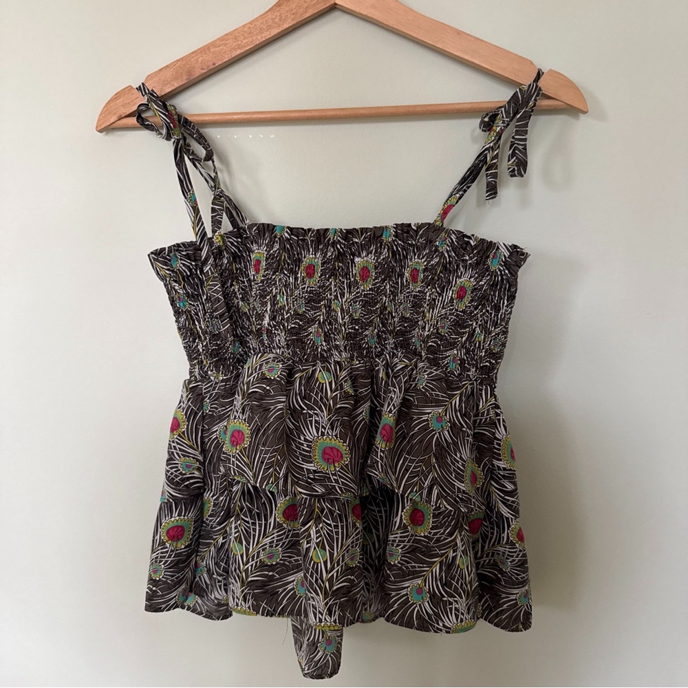 Liberty of London for Target green peacock Camisole - Picture 5 of 6
